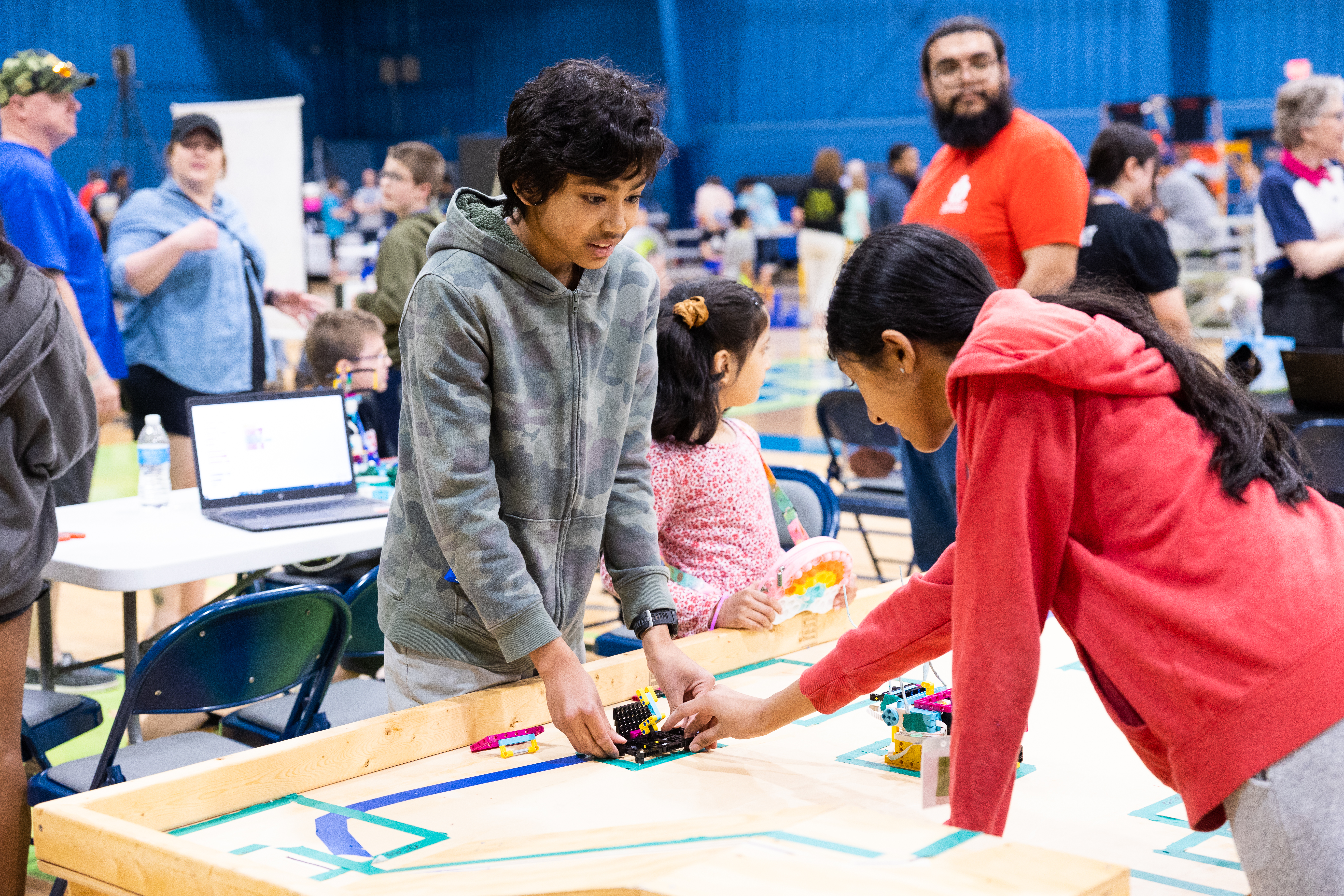 Child at Maker Faire