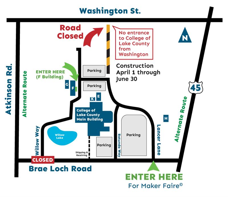 Map of the construction