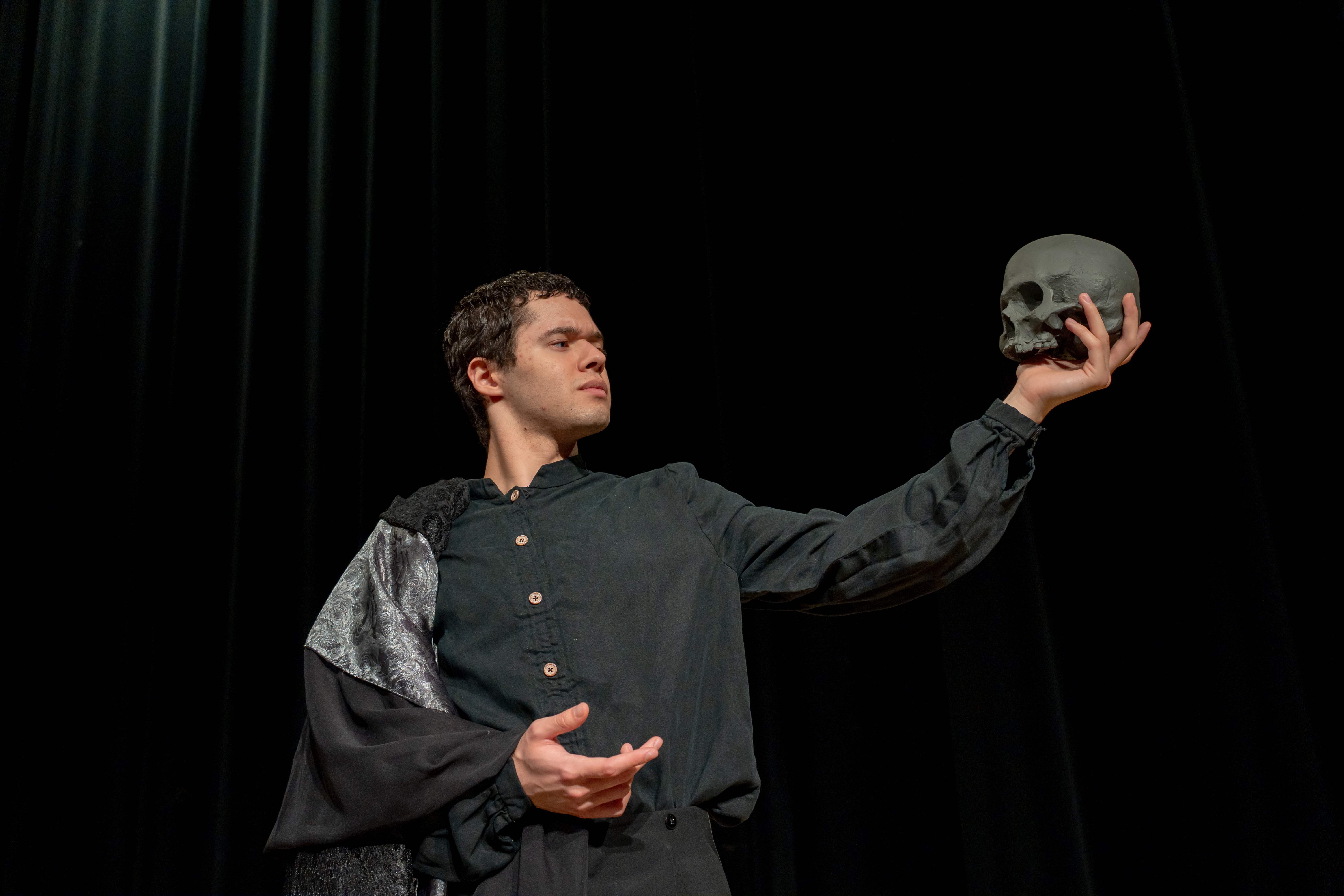 A photo of the Hamlet performance