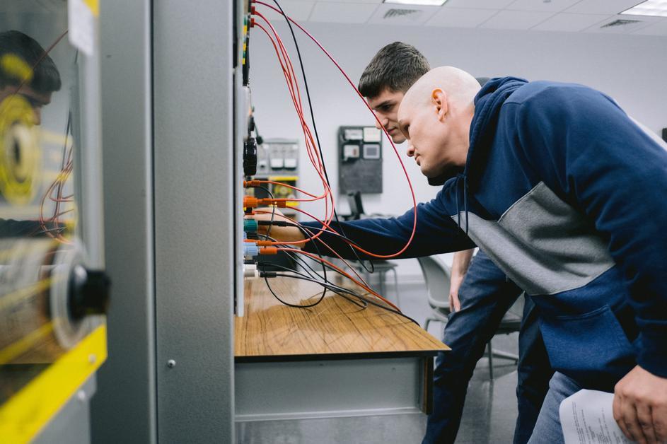 Electrical engineering students
