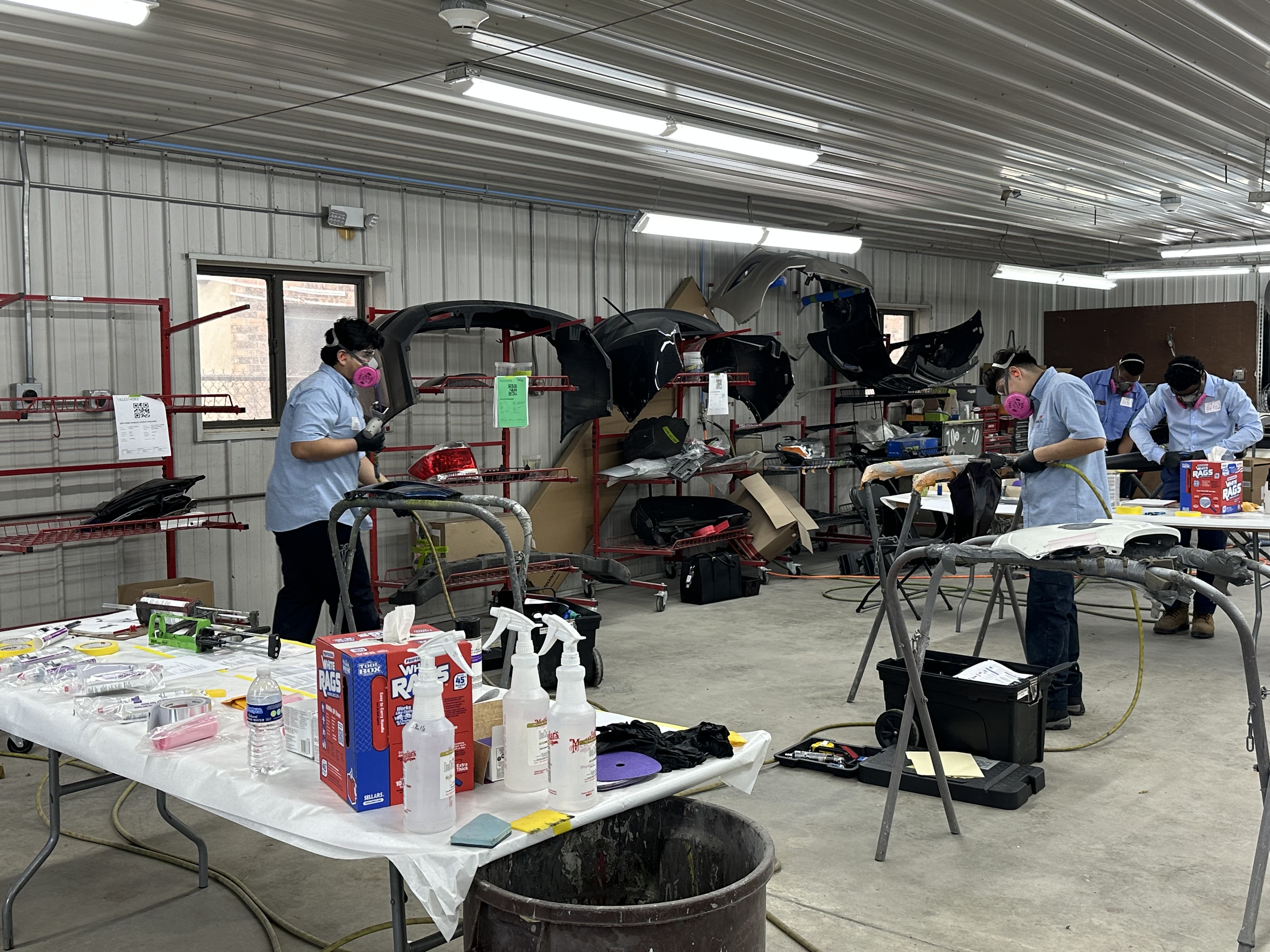 Students competing at SkillsUSA