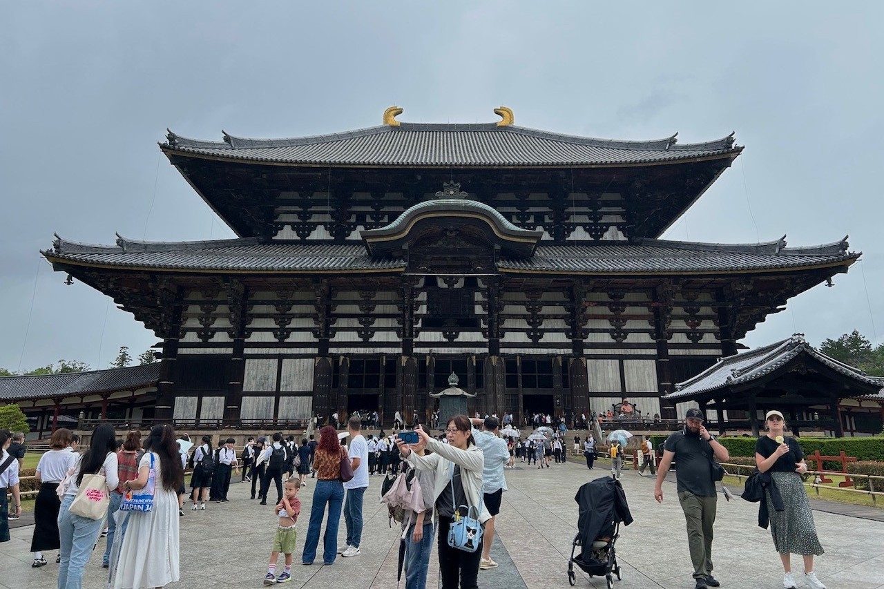 A photo of a temple in Japan