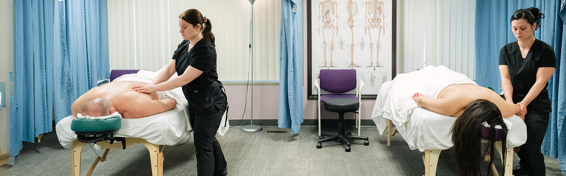 Attend a massage therapy information session