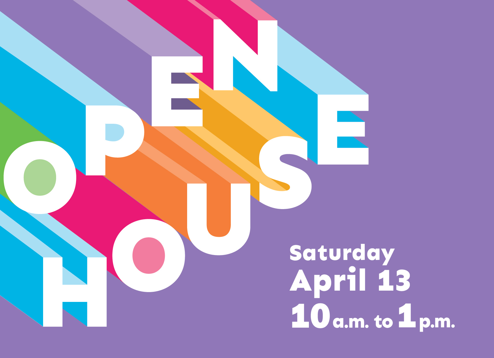 CLC Open House on Saturday April 13 from 10 a.m. to 1 p.m.