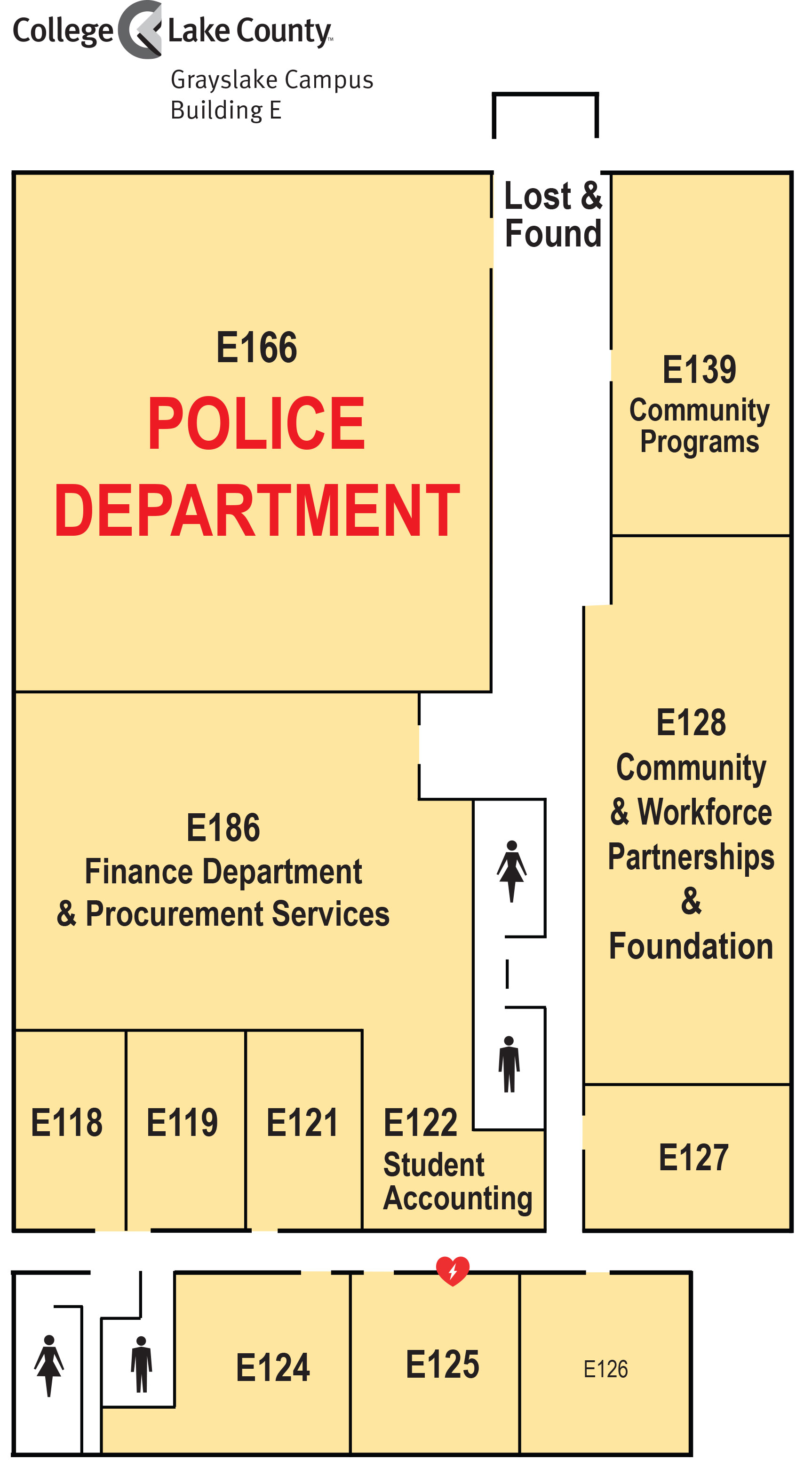 E Building, Grayslake Campus