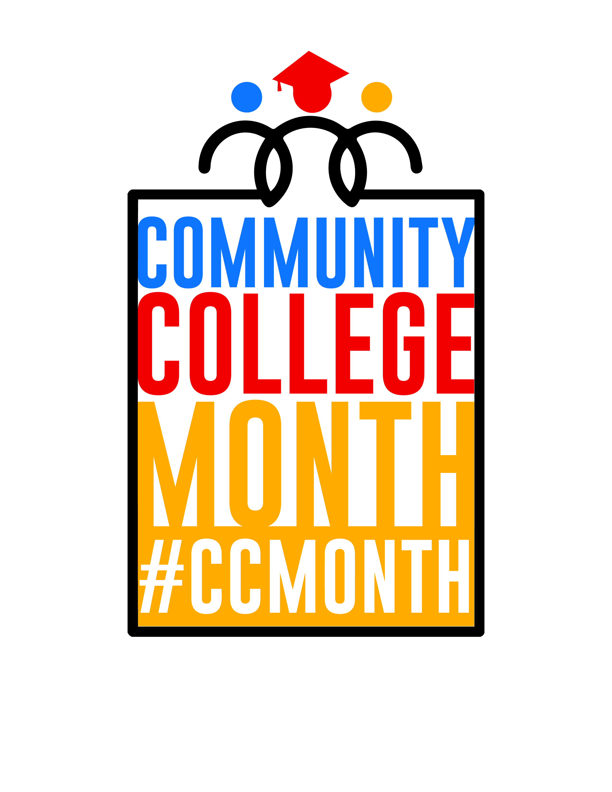 Community Colleg Month logo