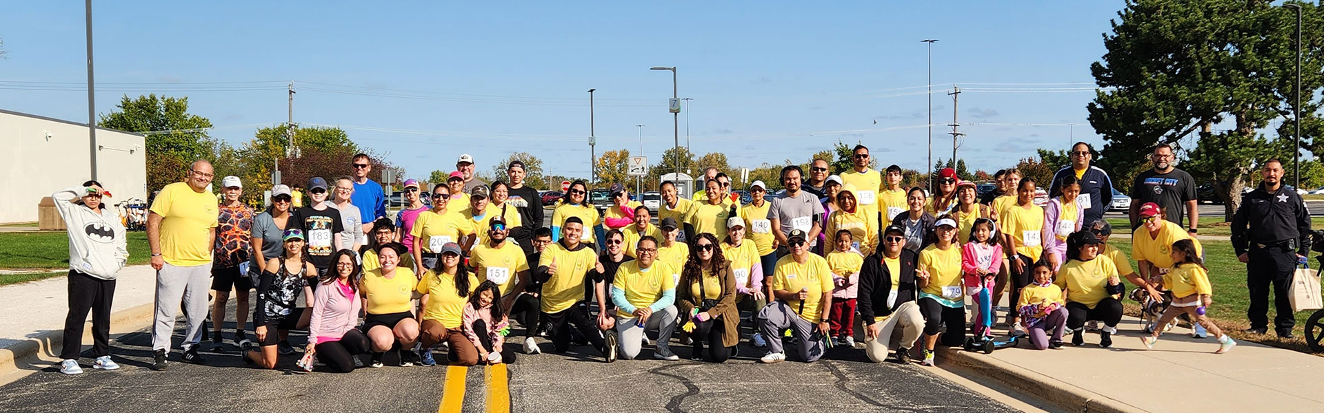 Participants of the Carrera de los Lancers