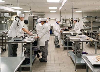 Kitchen classroom, Grayslake Campus