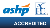 ASHP and ACPE Accredited logo