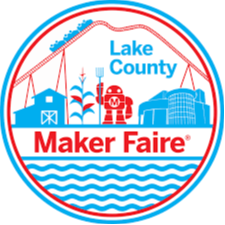 Maker Faire Lake County logo
