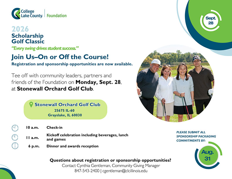 CLC Foundation Scholarship Golf Classic - September 28, 2026