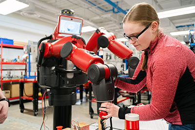 Kylie Kundert programming robotics machinery