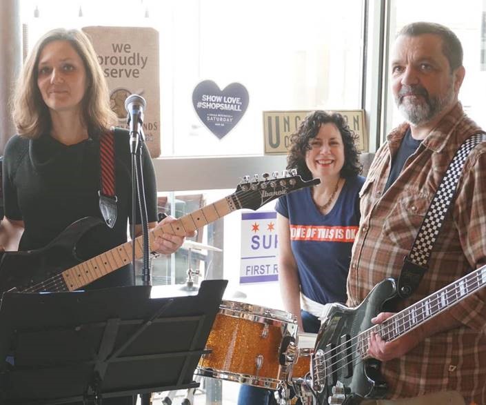 Matthew Sobczyk and his band, Rent Party
