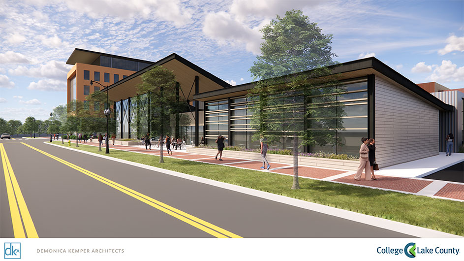 Rendering of the Urban Farm Center