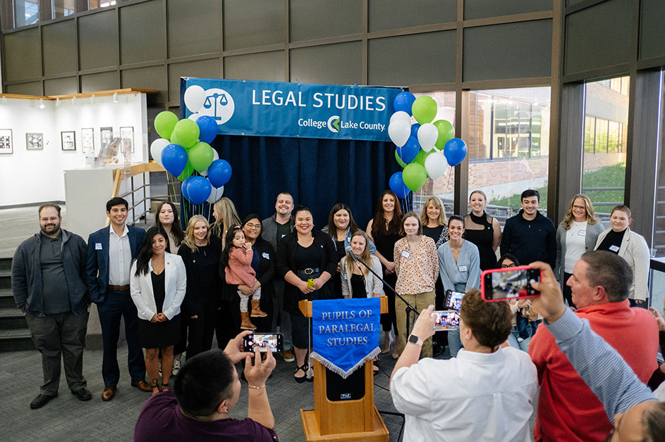 Graduates at the event
