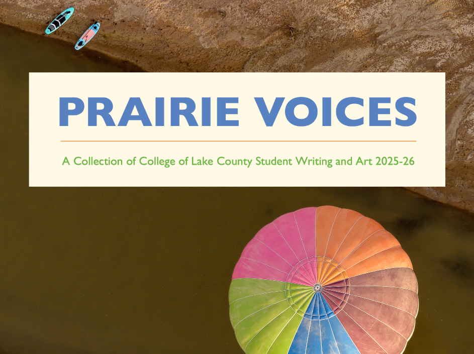 Cover of the 2025-2026 Prairie Voices magazine