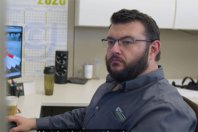 Travis Taylor, CLC student and UCC Environmental apprentice