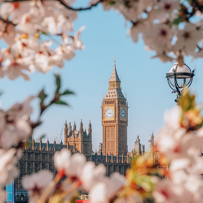 London's Big Ben clock tower