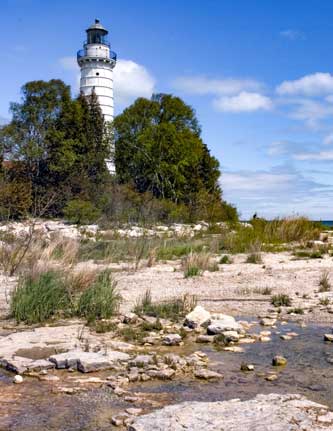 Cana Lighthouse in Door County